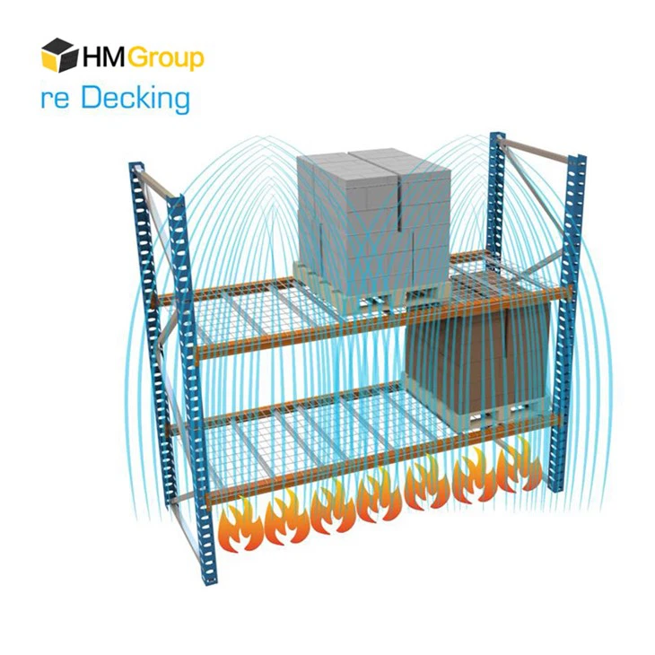 waterfall wire decking